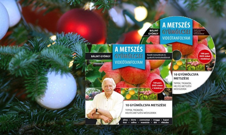 Karácsonyi ajándékötlet 2021: Bálint gazda metszést tanító DVD-je