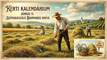Június 11. Szénakaszáló Barnabás és a rét téli ígérete