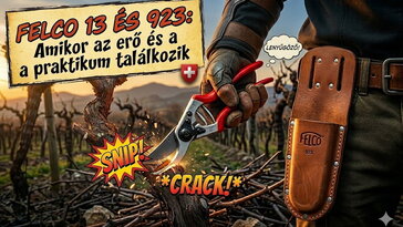 FELCO 13 + FELCO 923 extra csomag: amikor a metszőolló erős, a tok pedig végre nem csak díszlet