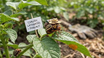 Ha ezt a csíkos vendéget meglátod a krumplin, ne várd meg a családi találkozót