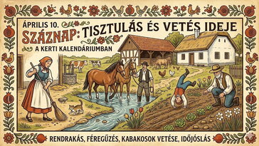 Április 10. A századik nap, a tisztulás ideje