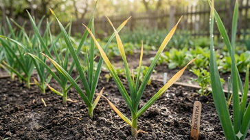Miért sárgul a fokhagyma levele? A leggyakoribb okok