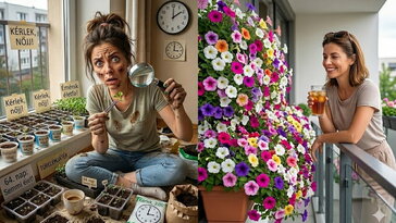 Petúniát már most vessük, vagy inkább vegyünk palántát, és spóroljuk meg a drámát?