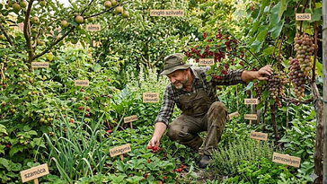 Háztáji élelem-erdő: így teremhet többféle ennivaló a kert végében, nem csak egyetlen sorban