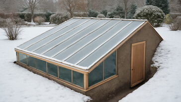 Walipini építése házilag – a földbe süllyesztett üvegház, ahol télen sem áll meg az élet