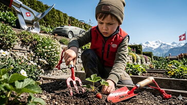 FELCO 470 KIDS kerti szerszámkészlet: amikor a gyerek nem csak nézi a kertészkedést, hanem végre tényleg csinálhatja is