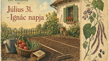 Július 31. Ignác napja: a „bab”, amelyet soha ne kóstolj meg, és a kert második rajtja