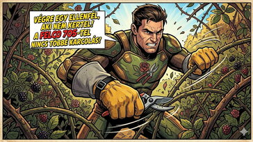 FELCO 705 rózsavágó kesztyű: rózsához, málnához és szederhez is remek, ha valami visszaszúr