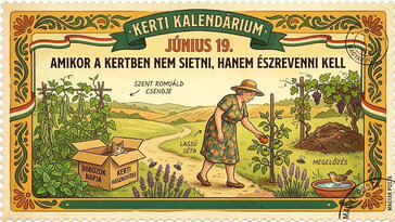 Június 19. Amikor a kertben nem sietni, hanem észrevenni kell