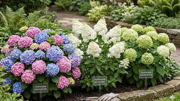 A hortenzia metszése: egy rossz vágás és idén nincs virág