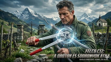 FELCO C12 kétkezes kábelvágó: amikor a kertben már nem ágat kell vágni, hanem drótot, sodronyt és makacs régi kötéseket