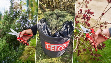 Három praktikus FELCO újdonság bukkant fel nyár közepén, szebb lesz tőlük a kertészélet
