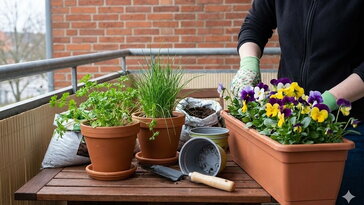 Balkonra készülve – mit érdemes már most elültetni vagy előkészíteni?