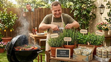 A grill mellé nem csak sör kell, hanem rozmaring, kakukkfű és egy kis menta is