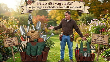 FELCO 481 vagy FELCO 482? Kerti táska azoknak, akik már nem a zsebükben hordják a fél kertet