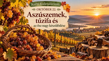 Október 22. Aszúszemek, tűzifa és az ősz nagy készülődése