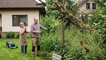 Üresen áll a szomszéd telke, méteres a gaz és dőlnek a fák – tehetsz ellene valamit?