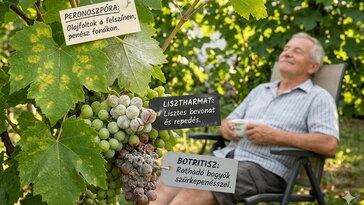 Peronoszpóra, lisztharmat, botritisz: most dőlhet el, milyen szőlőd lesz nyáron