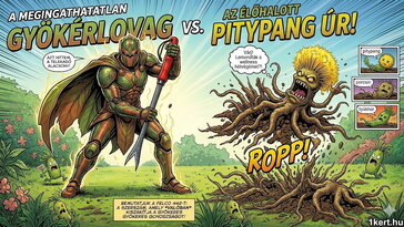 FELCO 442 kézi gyomkiszedő: végre egy szerszám, amellyel nem csak megsértjük a gyomot, hanem tényleg kiszedjük