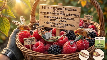Apró muslicák ülnek az ép gyümölcsön? Nem mindegy, melyik fajjal van dolgunk