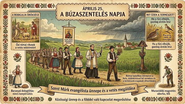 Április 25. Búzaszentelés, Szent Márk és a vetés fölé mondott remény