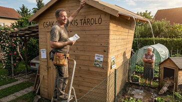 Kerti tároló, pergola, fóliasátor: mikor lesz a barkácsötletből engedélyköteles ügy?