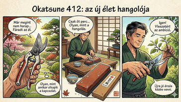 Okatsune 412 fenőkő: a kis kő, amitől a fáradó penge újra úgy viselkedik, mintha újra lenne benne ambíció