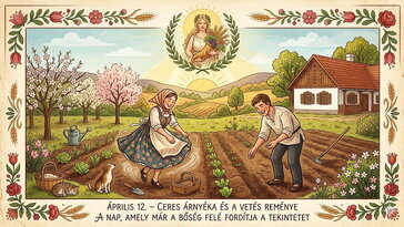 Április 12. Ceres árnyéka és a vetés reménye