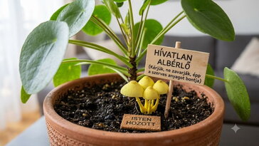 Gombát nevel a szobanövényed: vészjelzés vagy csak hívatlan albérlő?
