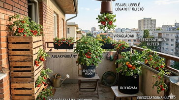 Nincs kerted? 6 működő módszer, amivel egész kis helyen is teremhet a paradicsom