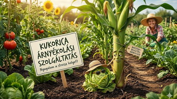 Ültess magasat az alacsony mellé: a kert saját árnyékával is lehet okosan termést növelni