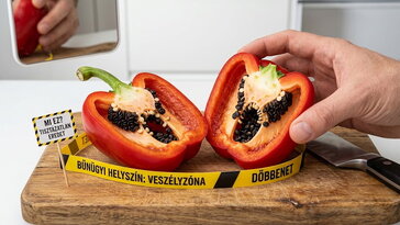 A paprika belsejében feketednek a magok – még ehető?