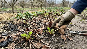 Szamócaágyás rendbetétele – most vágjunk vagy még várjunk?
