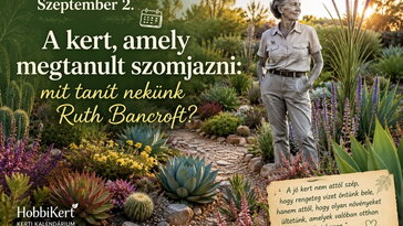 Szeptember 2. A kert, amely megtanult szomjazni: mit tanít nekünk Ruth Bancroft?