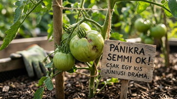 Még zöld, de már bajt jelezhet: így olvasd a paradicsom első terméseit