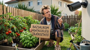 Belát a szomszéd kamerája a kertedbe? Ezt érdemes tudni, mielőtt integetni kezdesz a paradicsom mellől