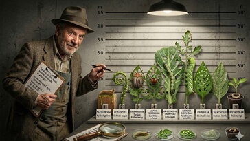 Lyuk, fodros levél, ezüstös nyálcsík: így olvasd a növényeidet, mielőtt a kártevők teljesen átrendezik a kertet