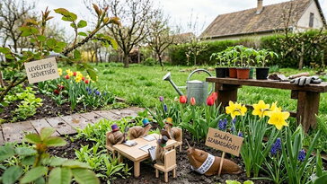 A kert most olyan, mint egy túlpörgött lakógyűlés: ki bújt elő, ki mire készül, és ki ellen kell még védekezni?