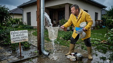 Minden zápor után úszik az udvar? Így fogd meg az esővizet, mielőtt lelépne a kertedből