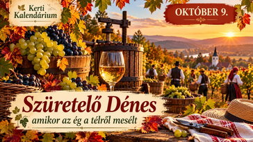 Október 9. Szüretelő Dénes: amikor az ég jelez a télről
