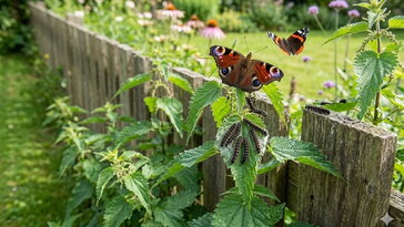 A kertészek irtják, a lepkék imádják: ezért aranyat ér a csalán a kerítés tövében