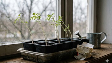 A paradicsompalánták márciusi öngólja: túl korán vetsz, aztán nyurgul minden
