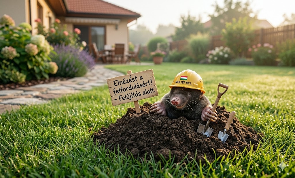 Cuki vendég a kertben, vagy titkos pusztító? Amit a vakondról tényleg tudni érdemes