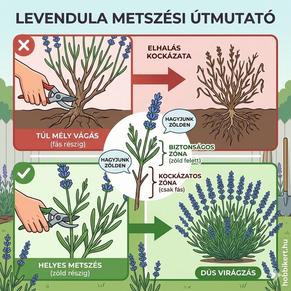 levendula metszes