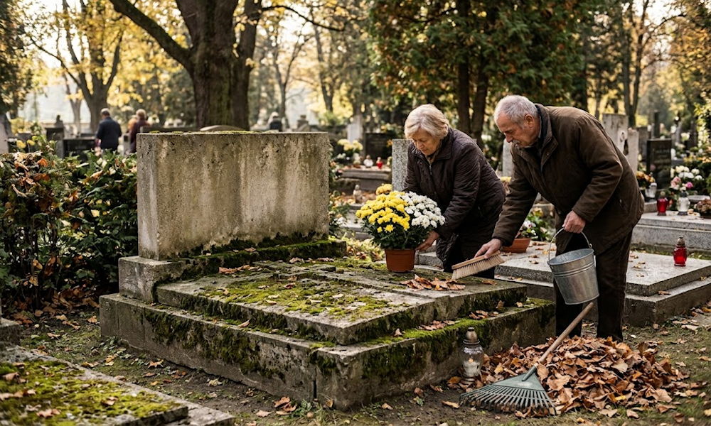 Zöld lett a sírkő? Nem biztos, hogy a moha és a zuzmó a legnagyobb ellensége