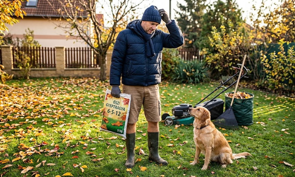 Még októberben is trágyáznád a gyepet? Ekkor van még értelme a káliumos gyeptrágyának