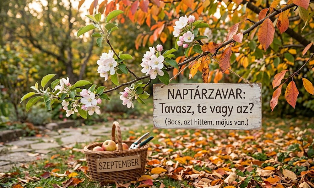 Szeptemberben újra virágzik az almafa vagy az orgona? Ez állhat a furcsa jelenség mögött