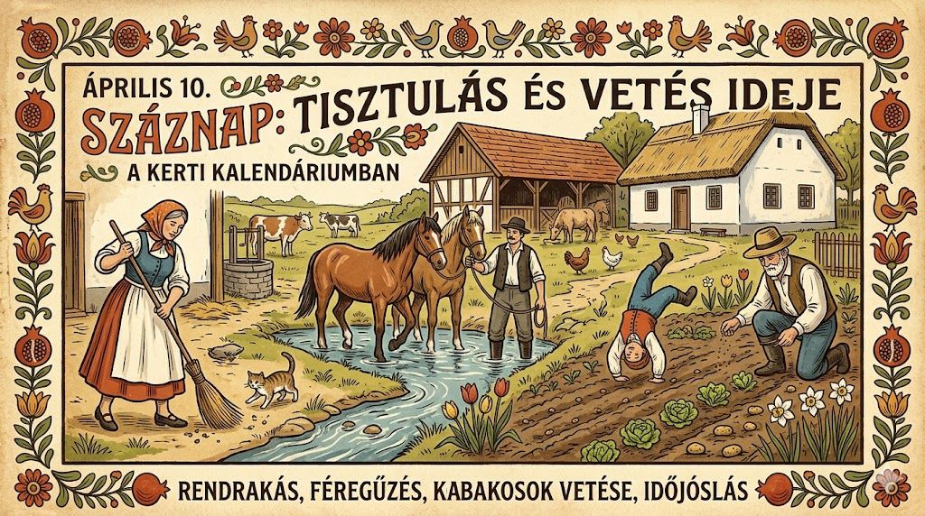 Április 10. A századik nap, a tisztulás ideje