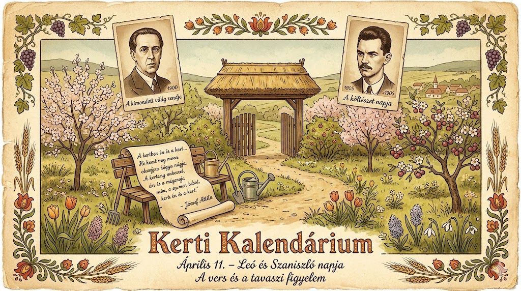 Április 11. A vers és a tavaszi figyelem napja
