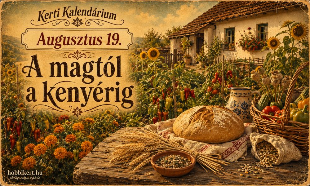 Augusztus 19. A magtól a kenyérig: a kert és a föld már a holnapra készül
